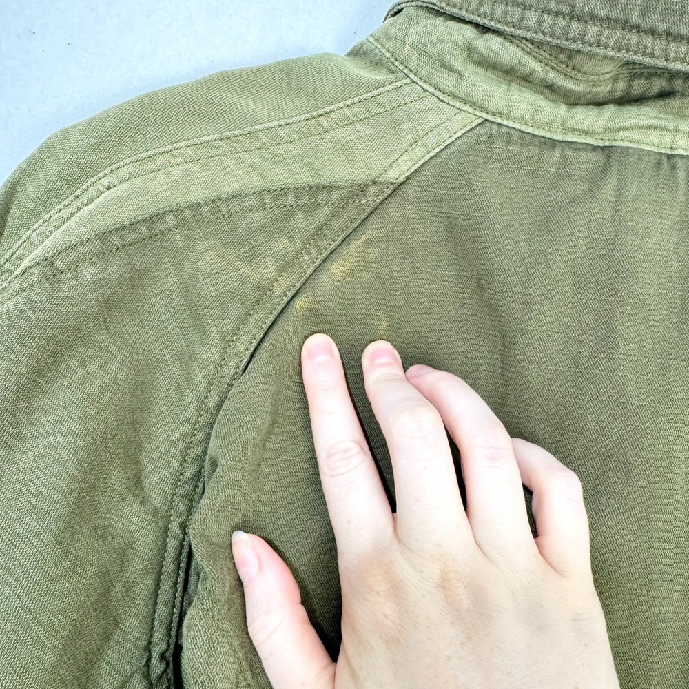 Current Elliott Green Patchwork Utility Field Jac… - image 5